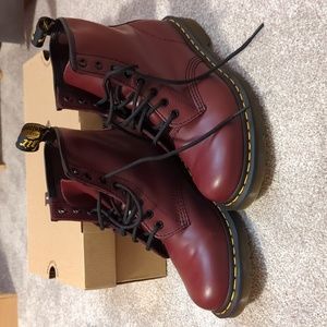 Cherry Red Dr. Martens 1460